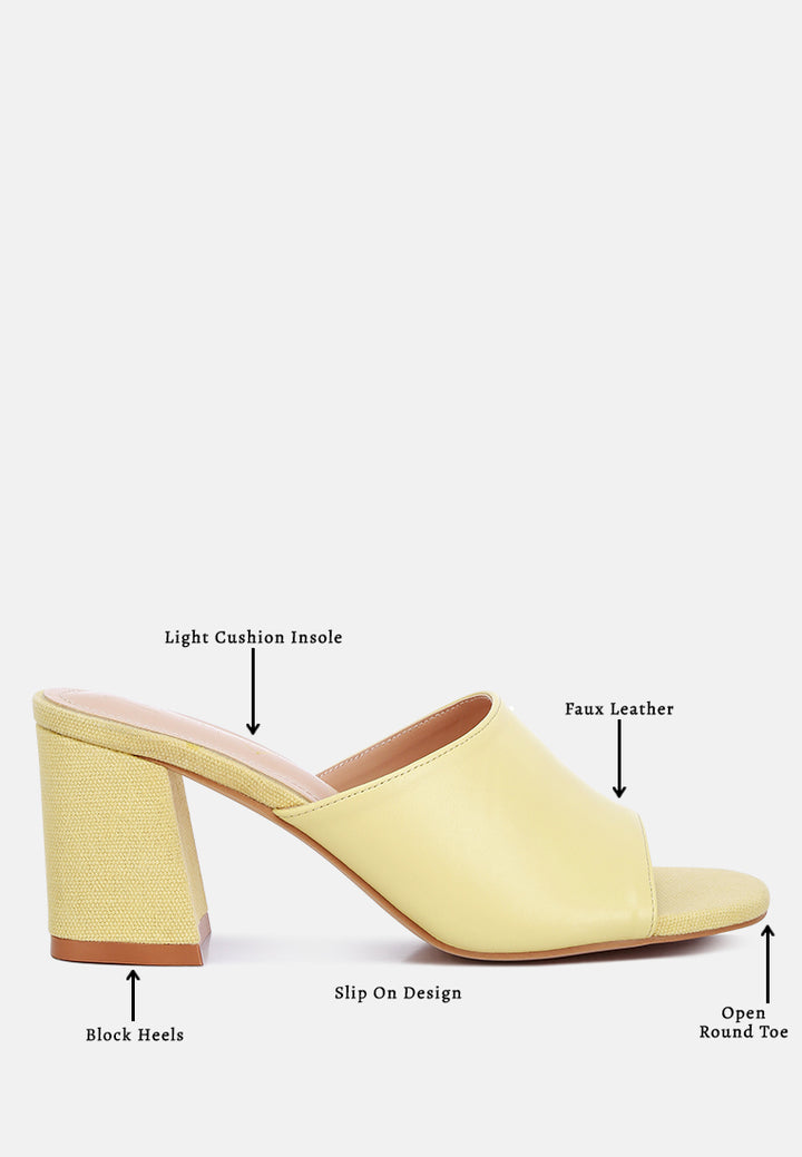 addie block heel slip on sandals#color_yellow