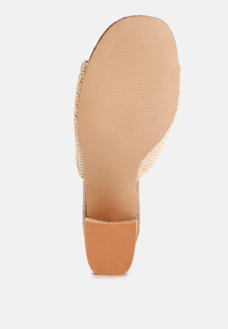 addie raffia slip on sandals#color_natural