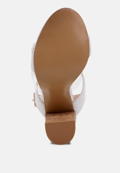 alisha clear strap block heeled sandals#color_white