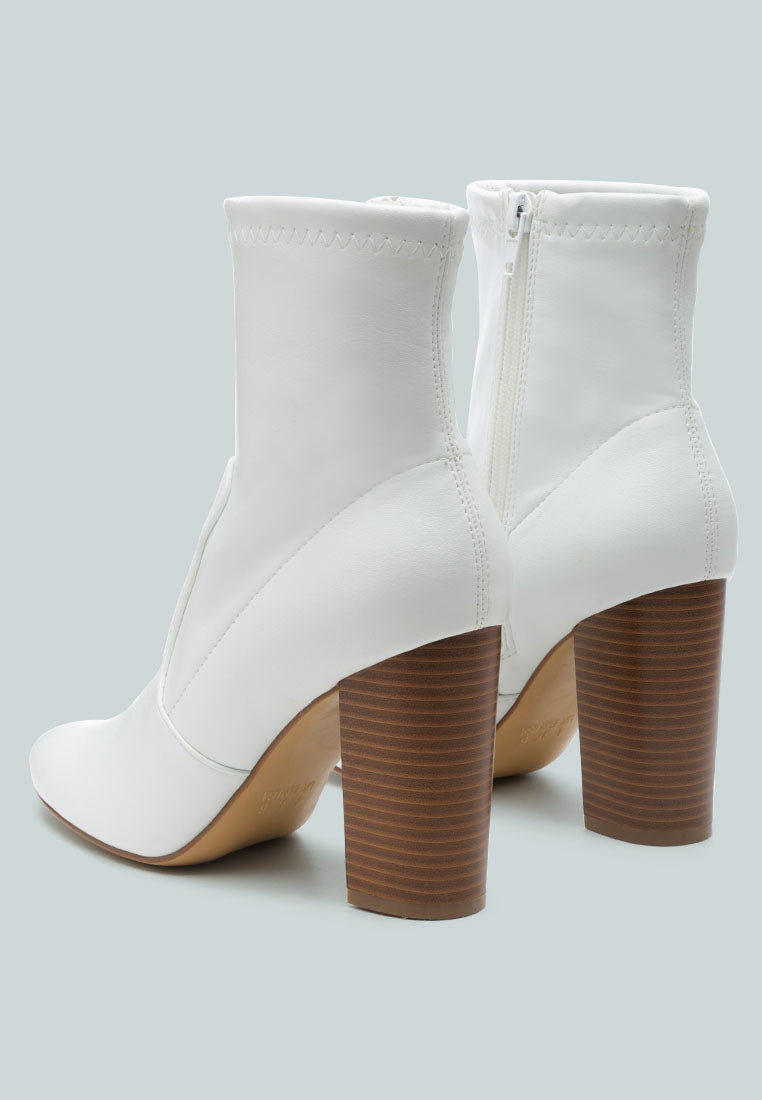 anastasia block heeled faux leather ankle boot#color_white
