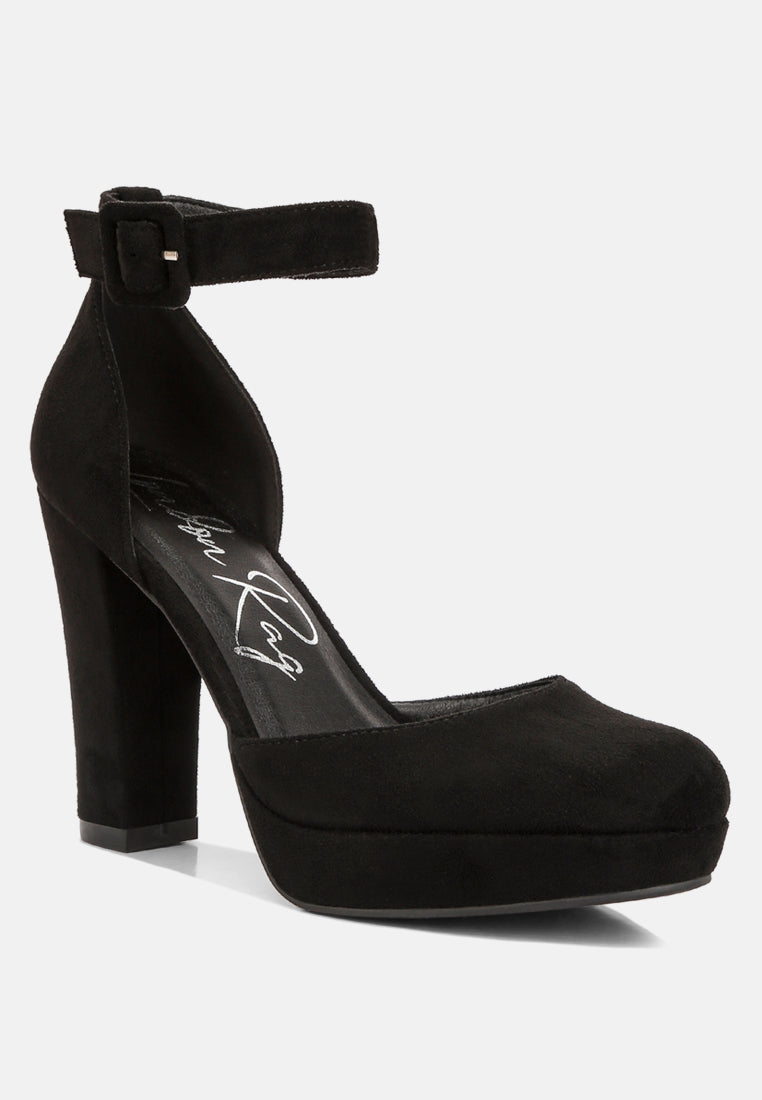 inigo interchangeable ankle strap platform sandals#color_black