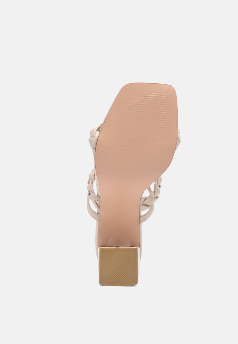 arnie braided block heel slider sandals#color_beige