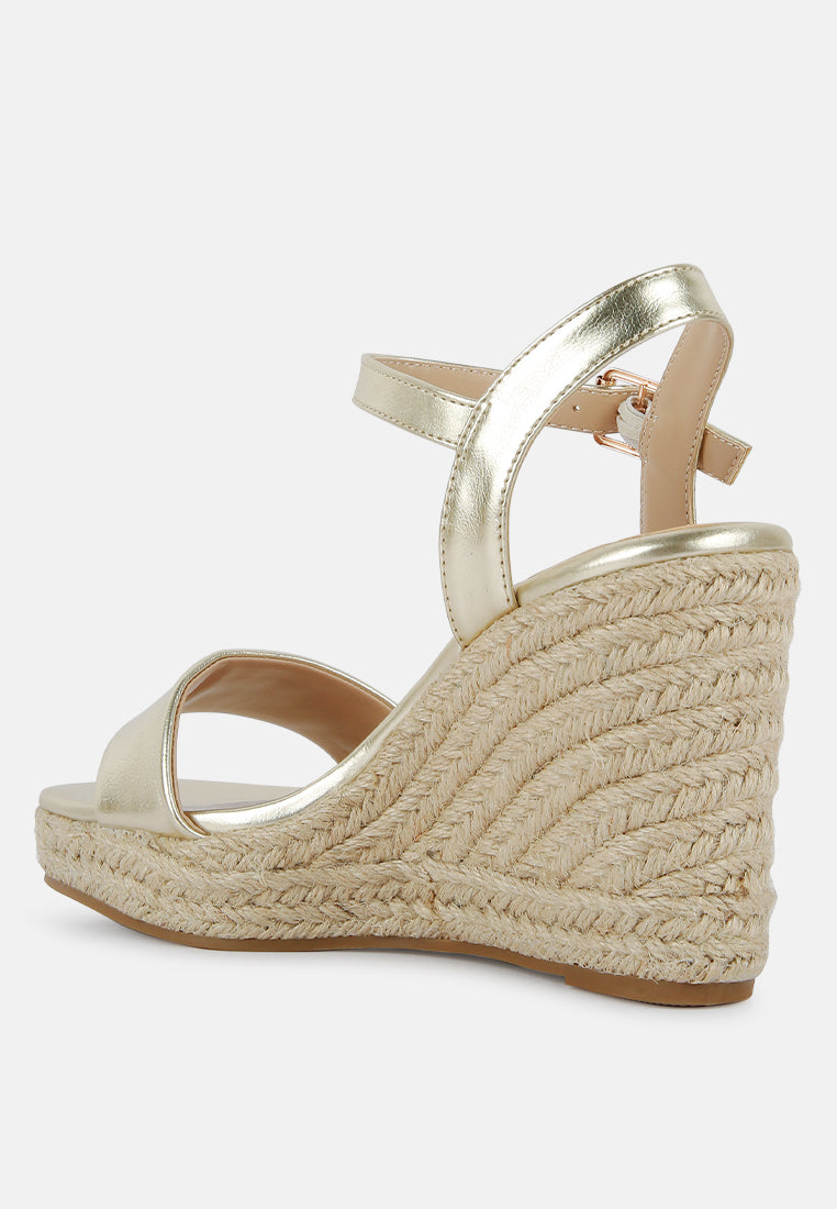 augie woven wedge sandals#color_gold