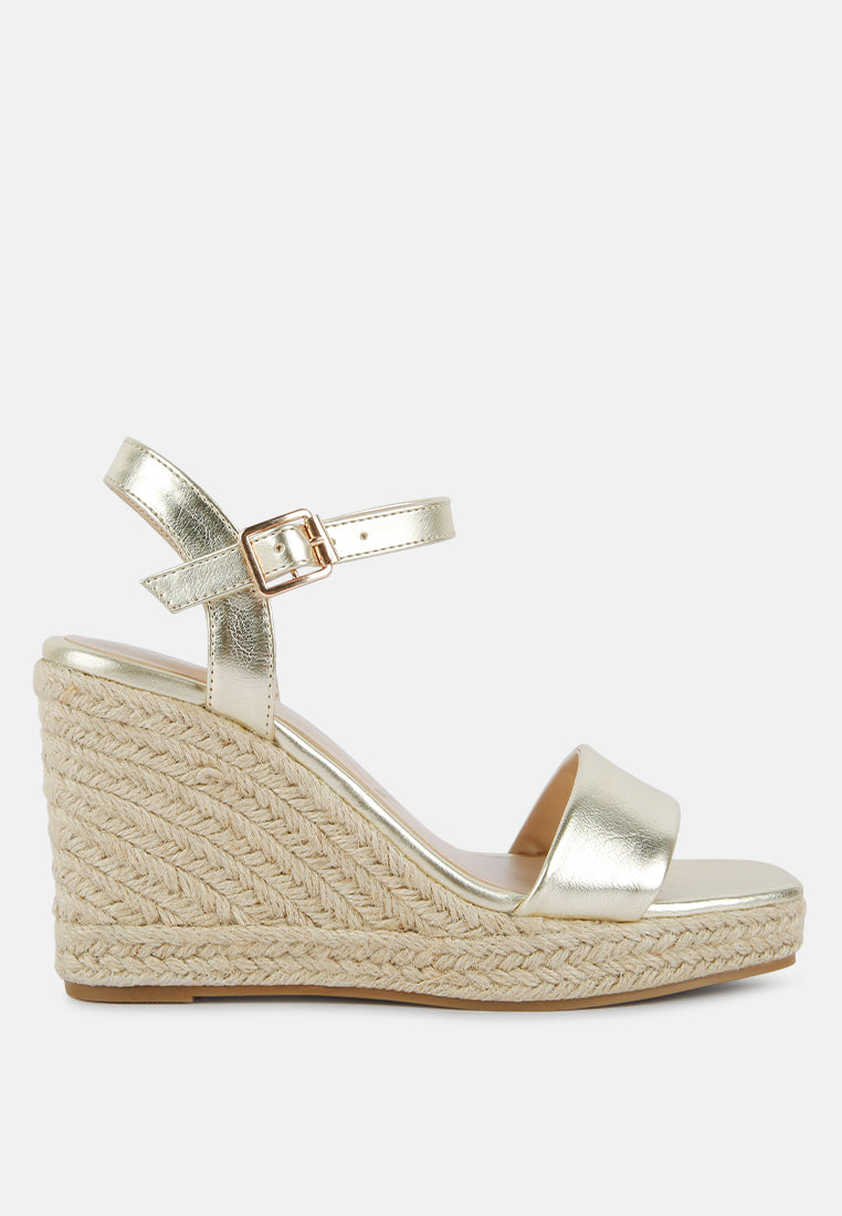 augie woven wedge sandals#color_gold