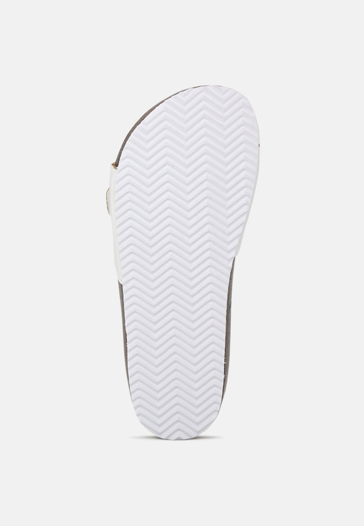 averil white comfort sliders with adjustable toe strap#color_white