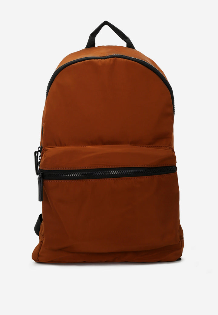 backpack with adjustable shoulder straps#color_camel