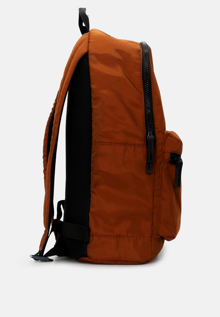 backpack with adjustable shoulder straps#color_camel