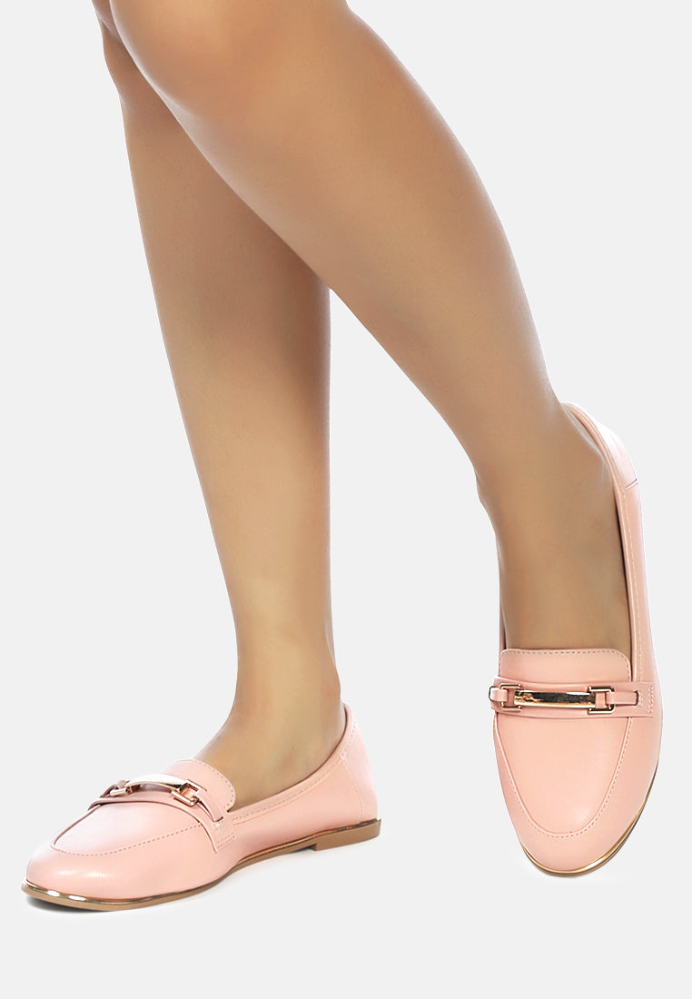 blush casual bling line loafers#color_blush
