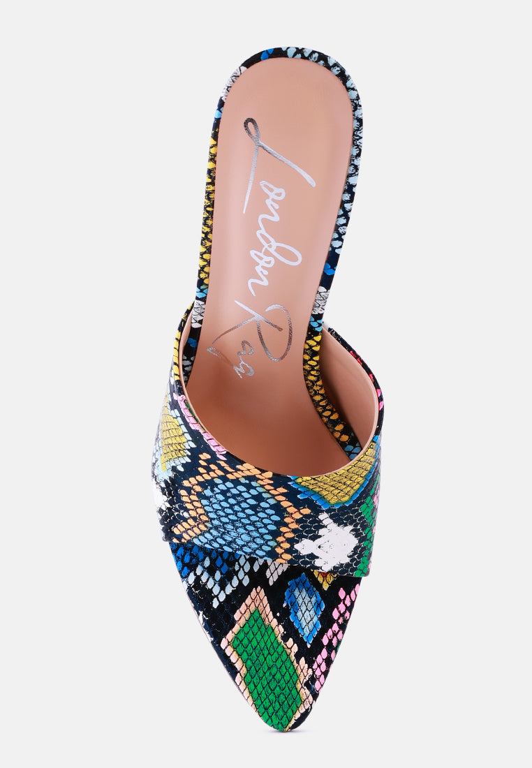 bottoms up mooncut straps slip on stiletto sandals#color_multi