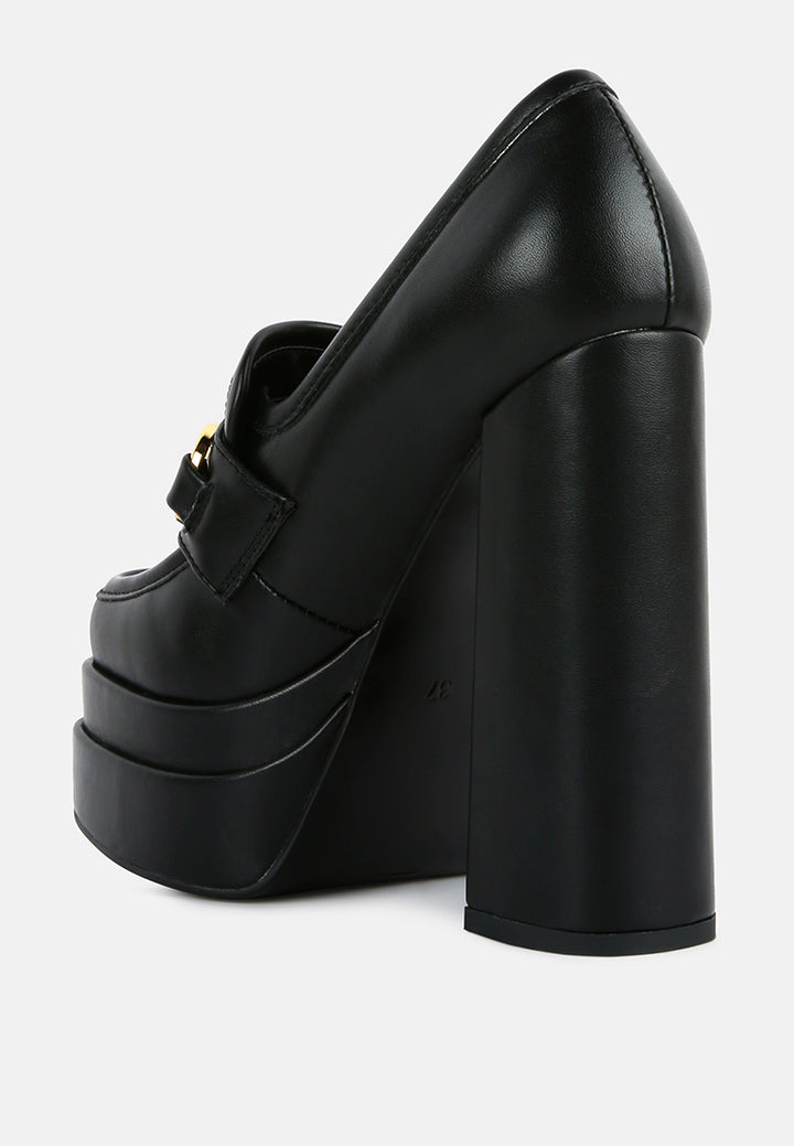 bratz high block heeled jewel loafers#color_black