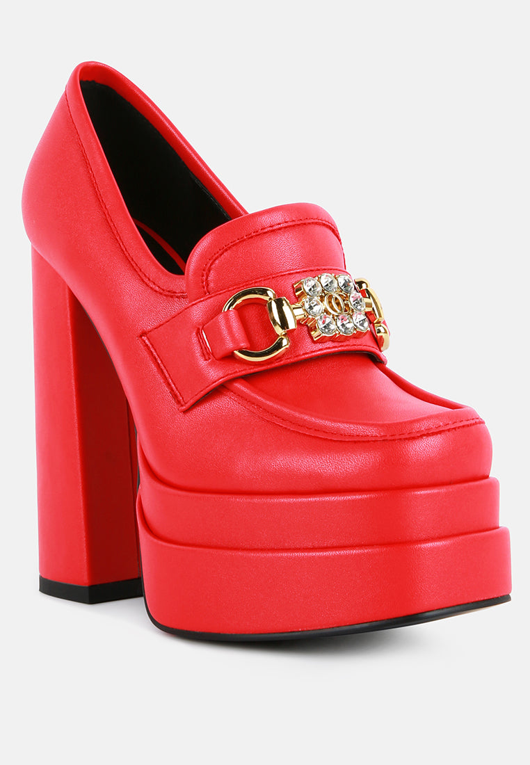 bratz high block heeled jewel loafers#color_red