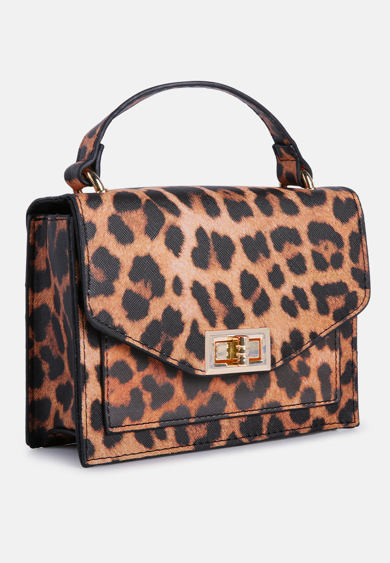 brown multi strap mini clutch sling bag#color_brown