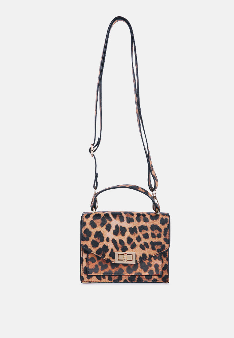 brown multi strap mini clutch sling bag#color_brown