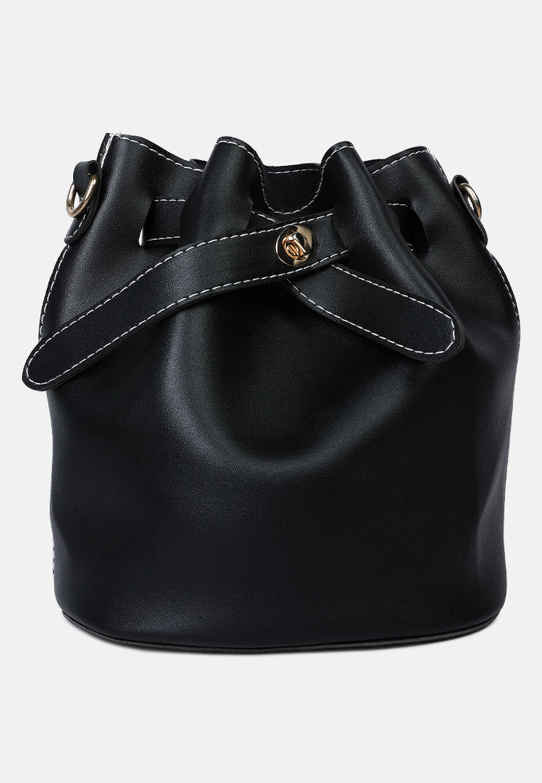 bucket sling bag#color_black