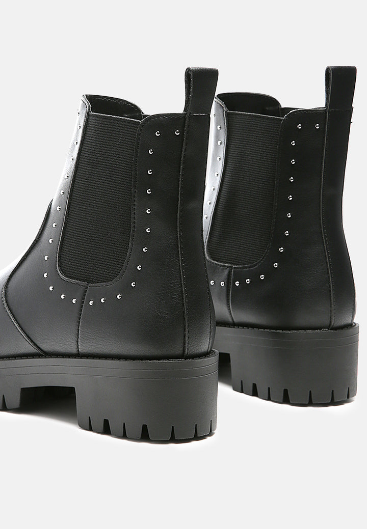 cadenza studded ankle boots#color_black