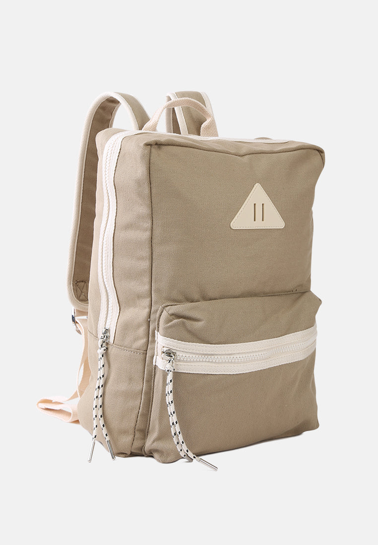 canvas backpack#color_beige