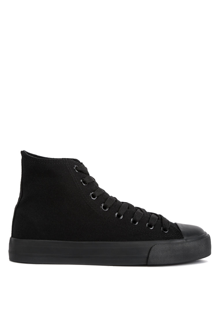  carew solid canvas high top sneakers#color_black