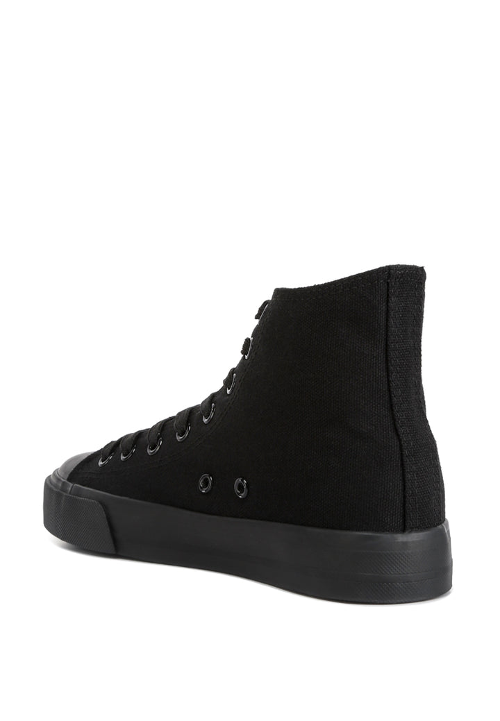  carew solid canvas high top sneakers#color_black