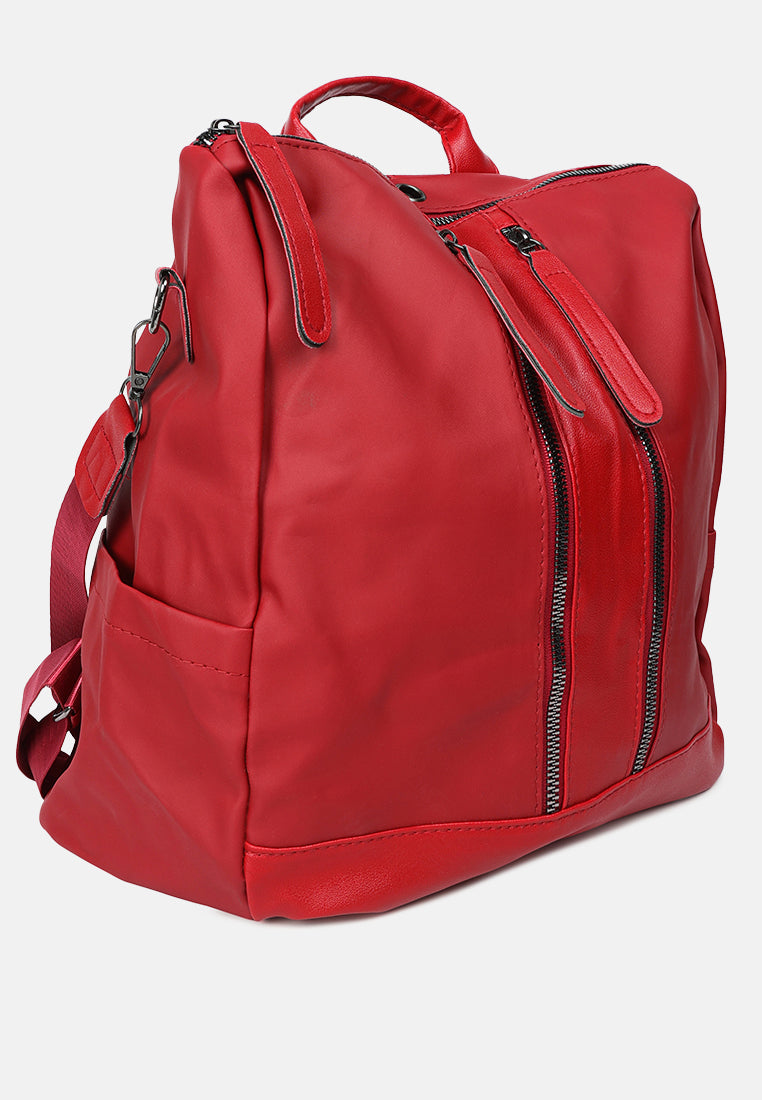 carry all small backpack#color_red