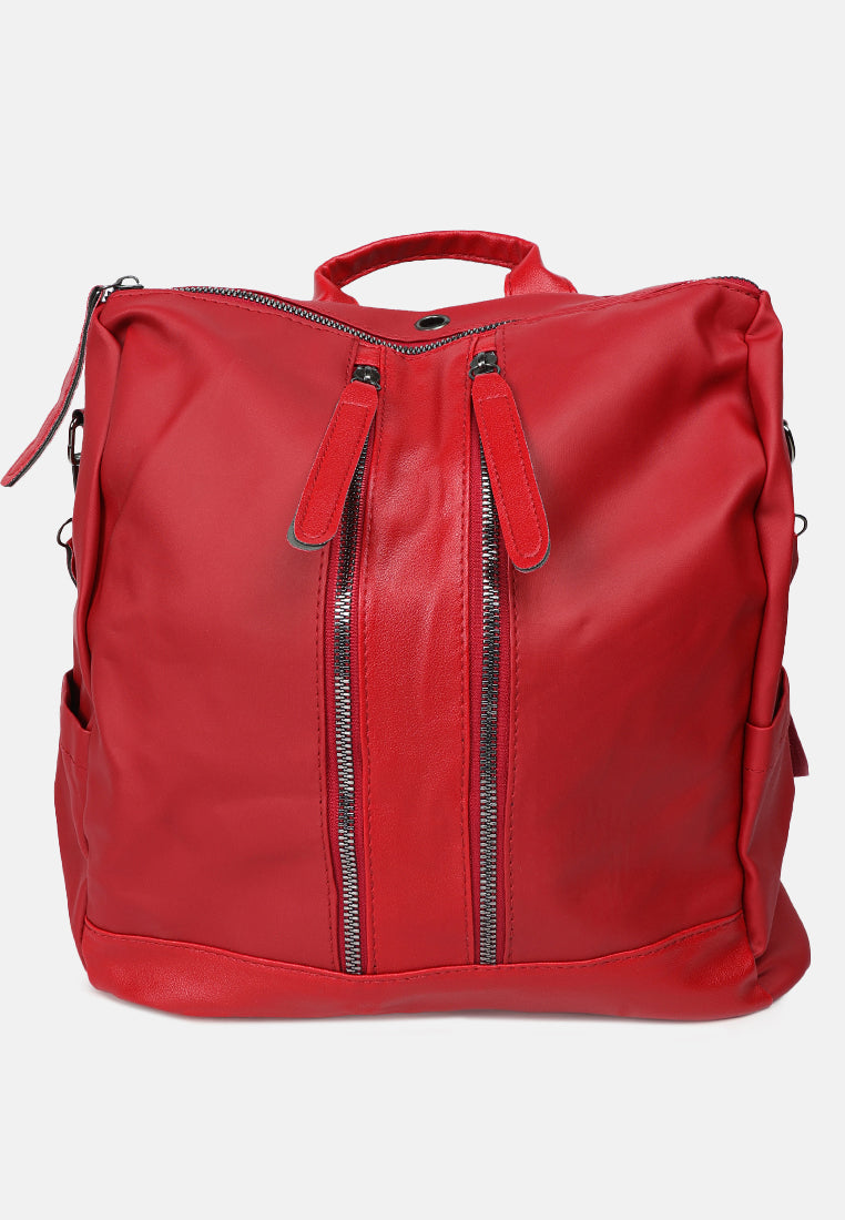 carry all small backpack#color_red