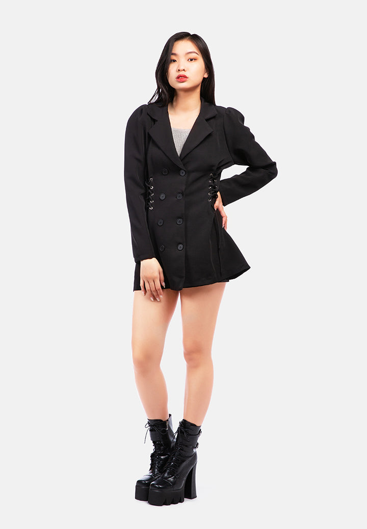 casual oversized jacket#color_black