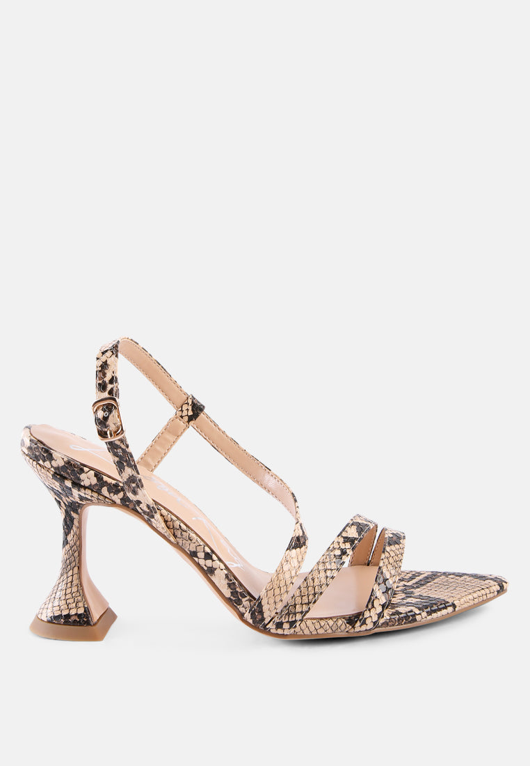 cherry tart snake print spool heel sandals#color_macchiato