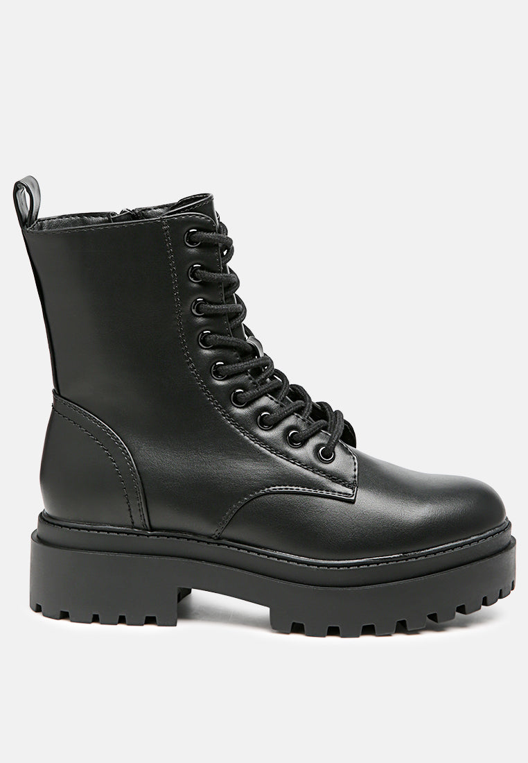 lima chunky ankle combat boot#color_black