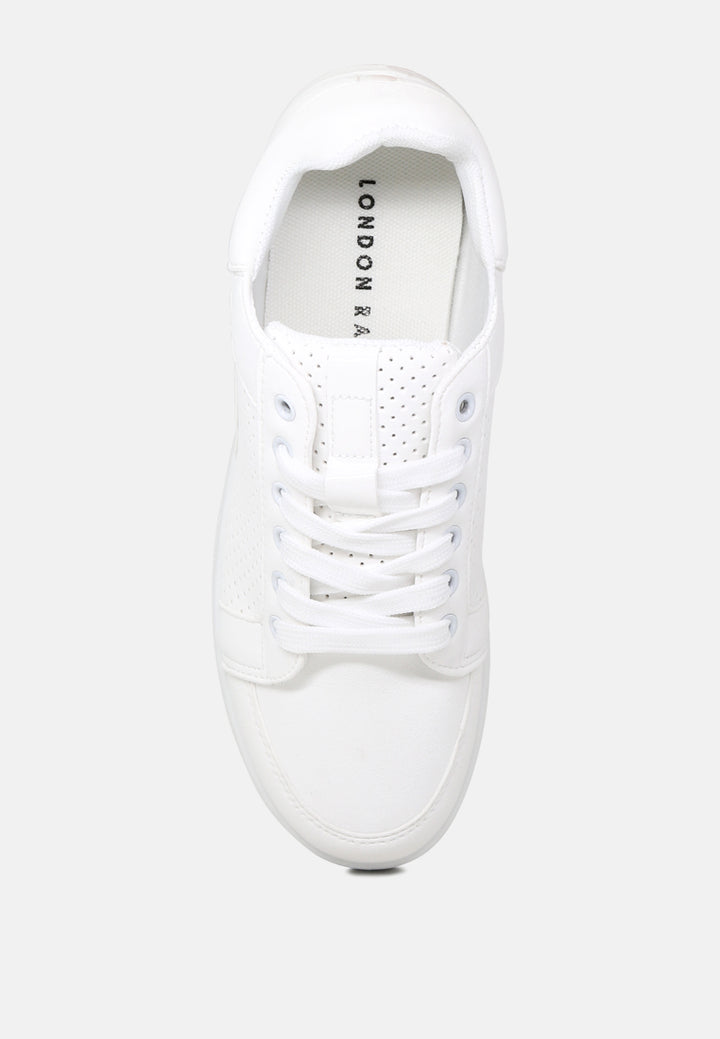 chunky lace-up sneakers#color_white