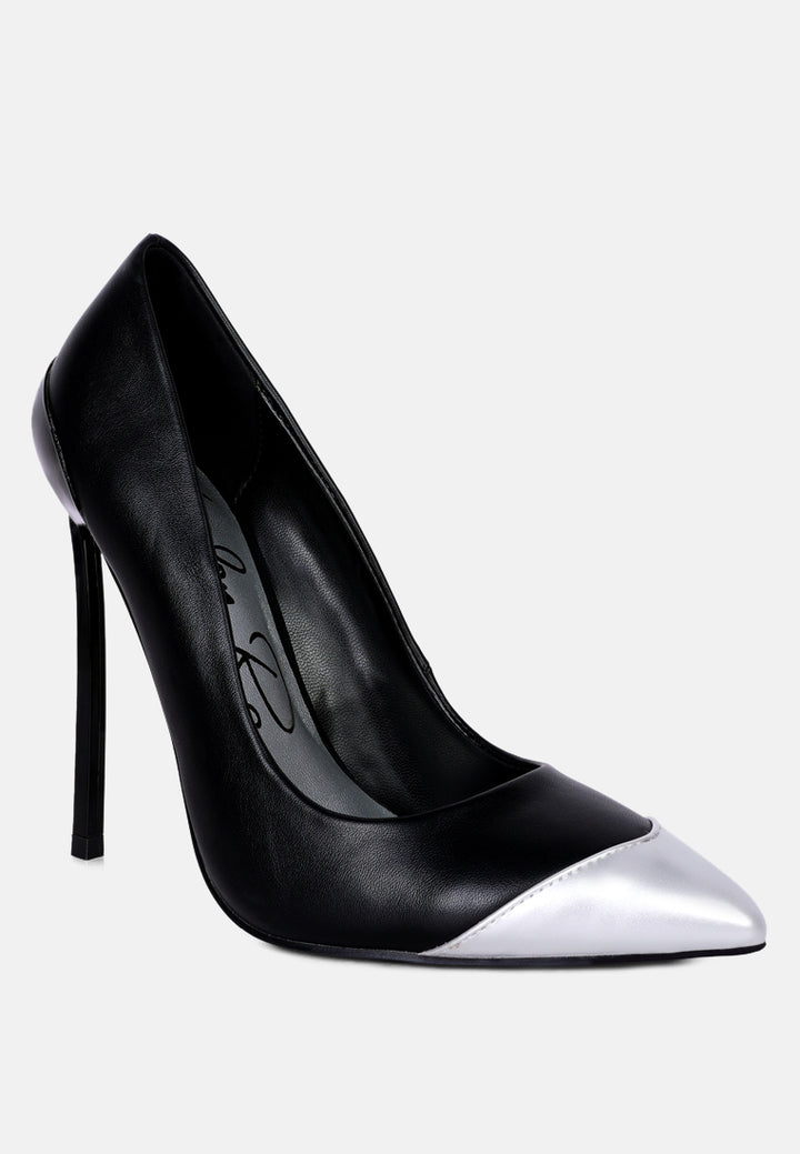 cidra silver dip stiletto heels#color_black