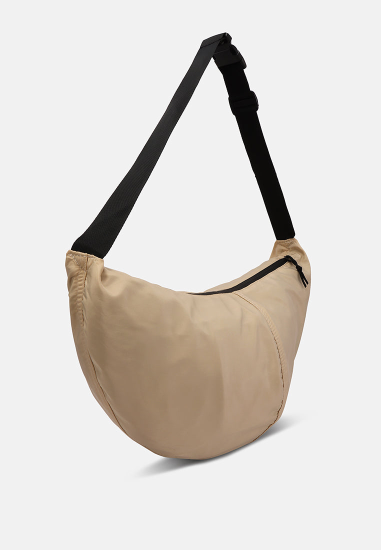 clip buckle mini shoulder bag#color_beige