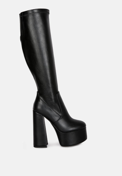 coraline high block heeled calf boots#color_black