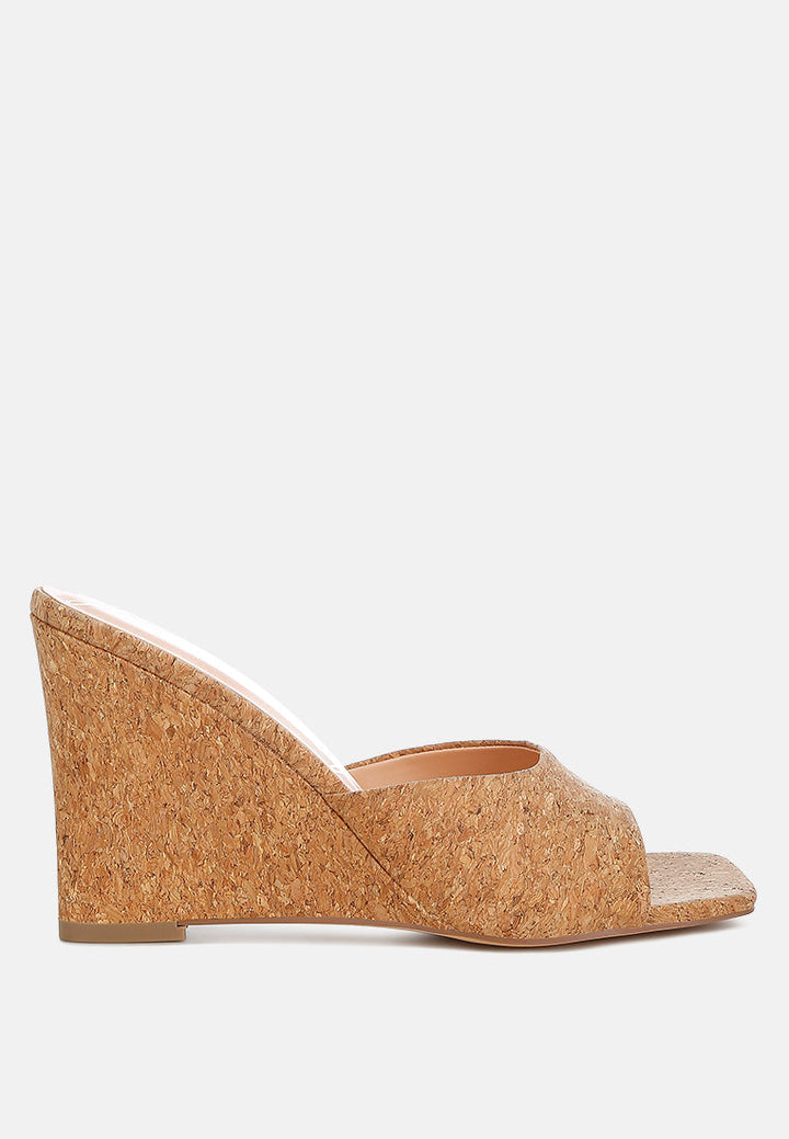 cork wedge sandals by rag#color_natural