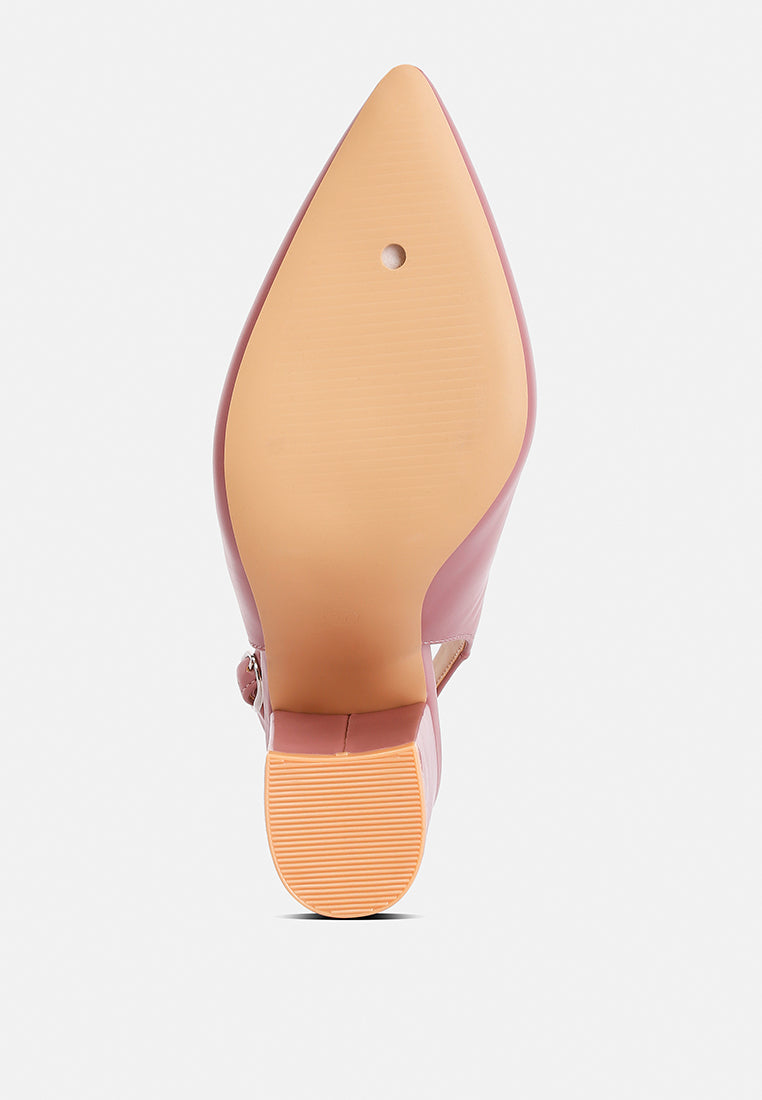 creidne block heel pointed toe sandals#color_blush