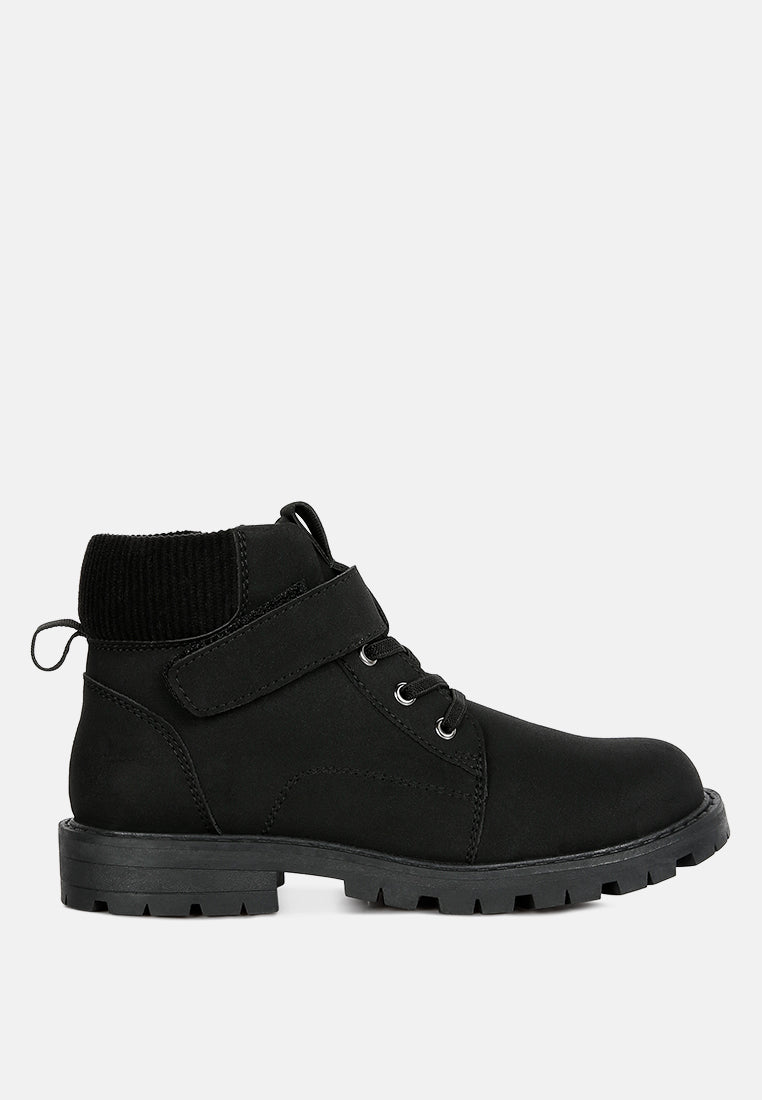 cushion collared ankle boots#color_black