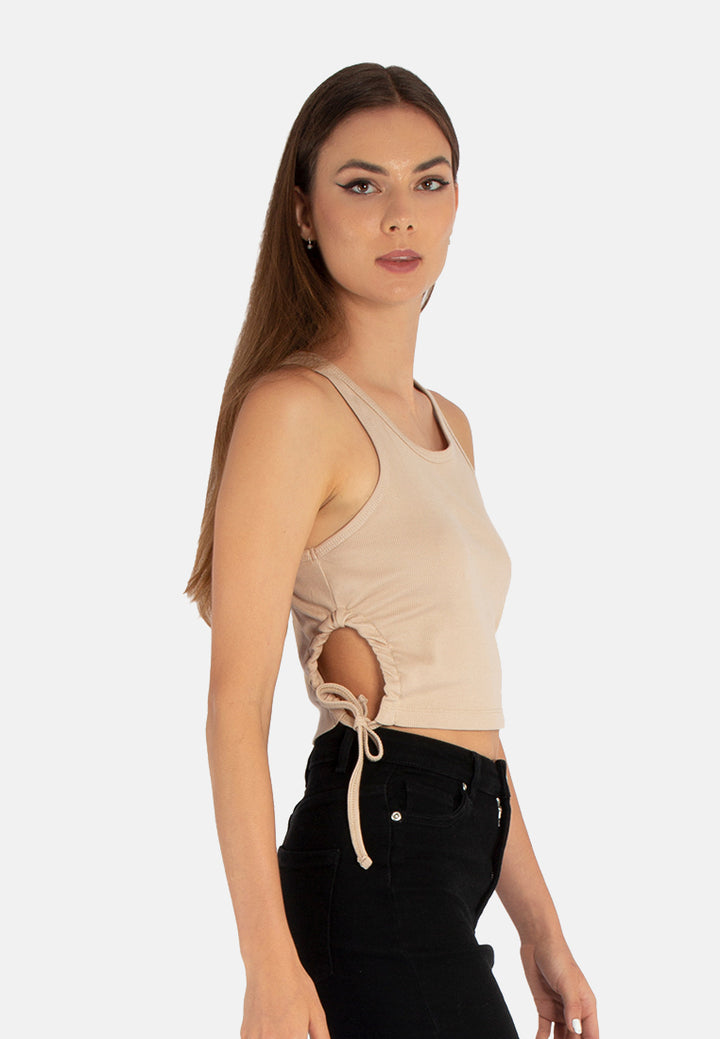 cut out tank crop top#color_taupe