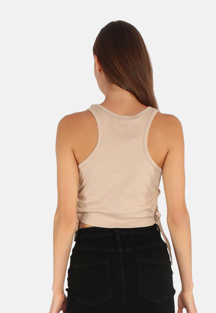 cut out tank crop top#color_taupe