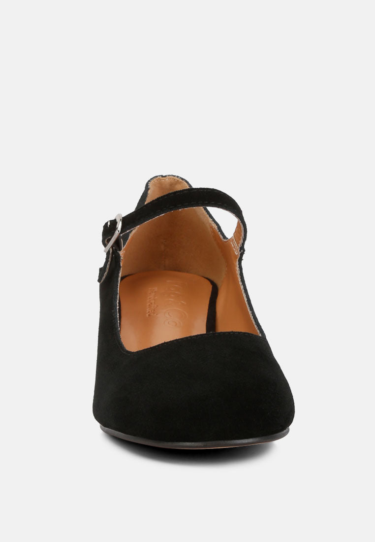 dallin suede block heel mary janes#color_black
