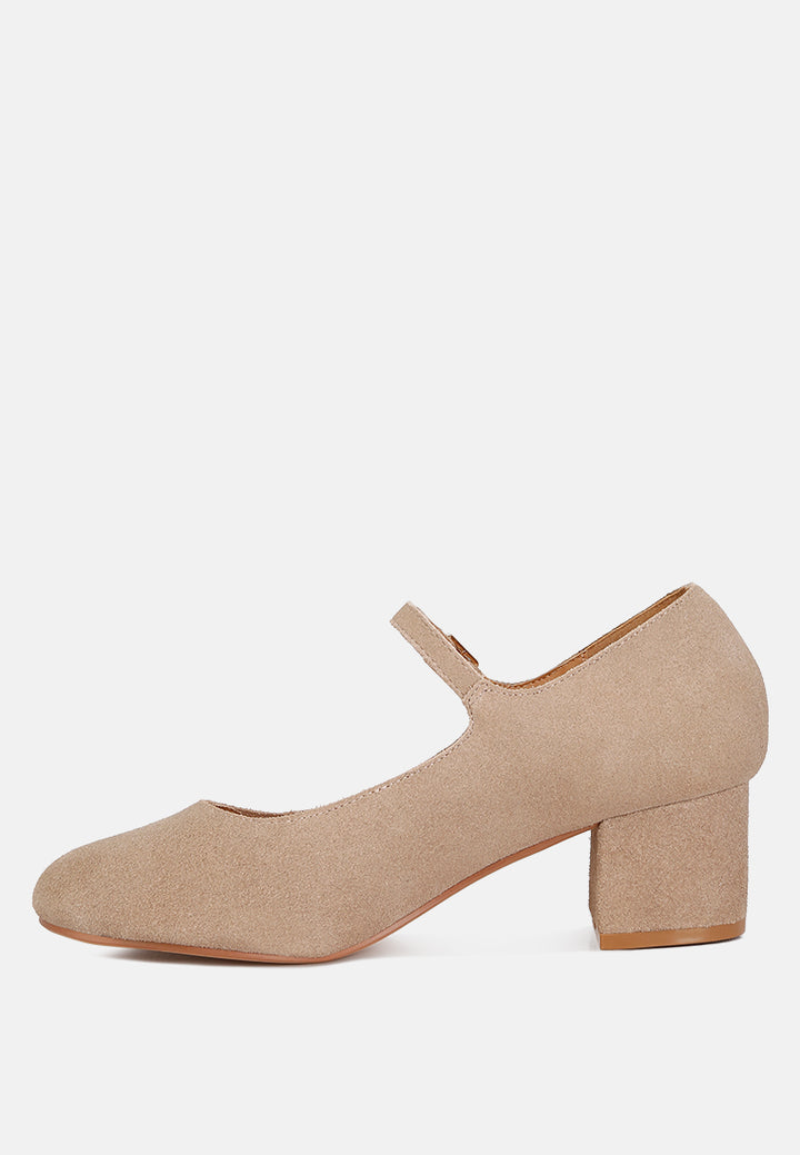 dallin suede block heel mary janes#color_sand