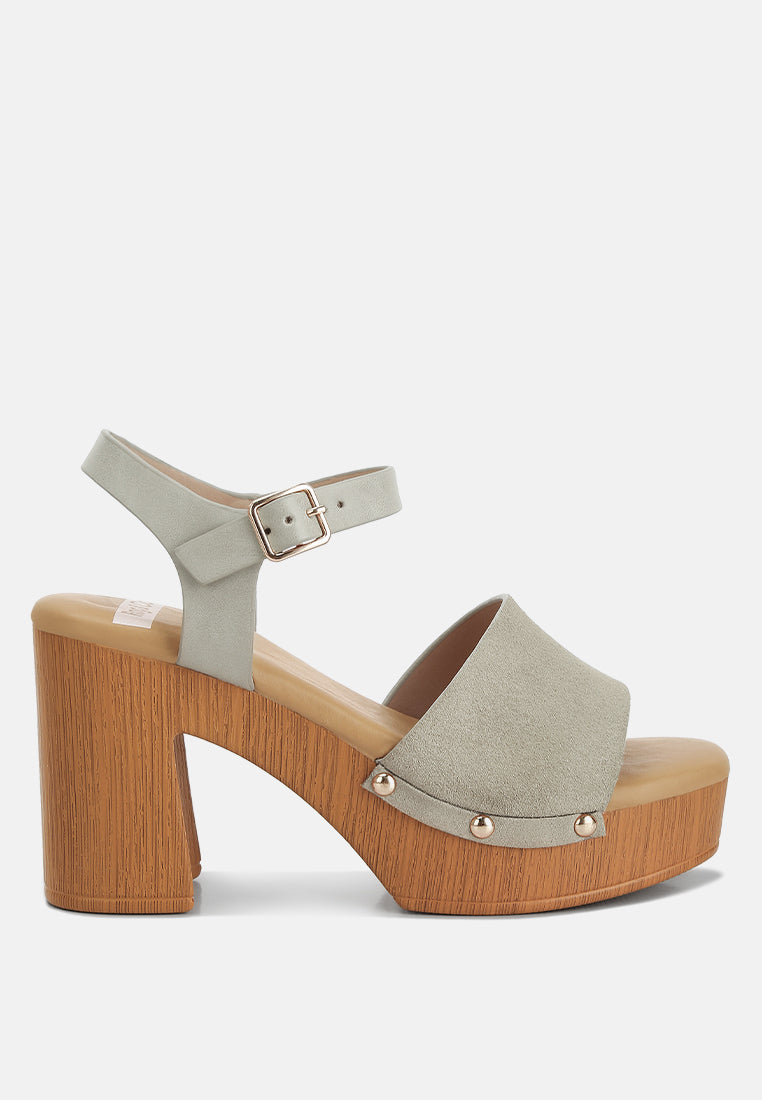 daniela suede high block sandals#color_beige
