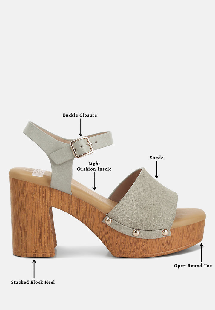 daniela suede high block sandals#color_beige