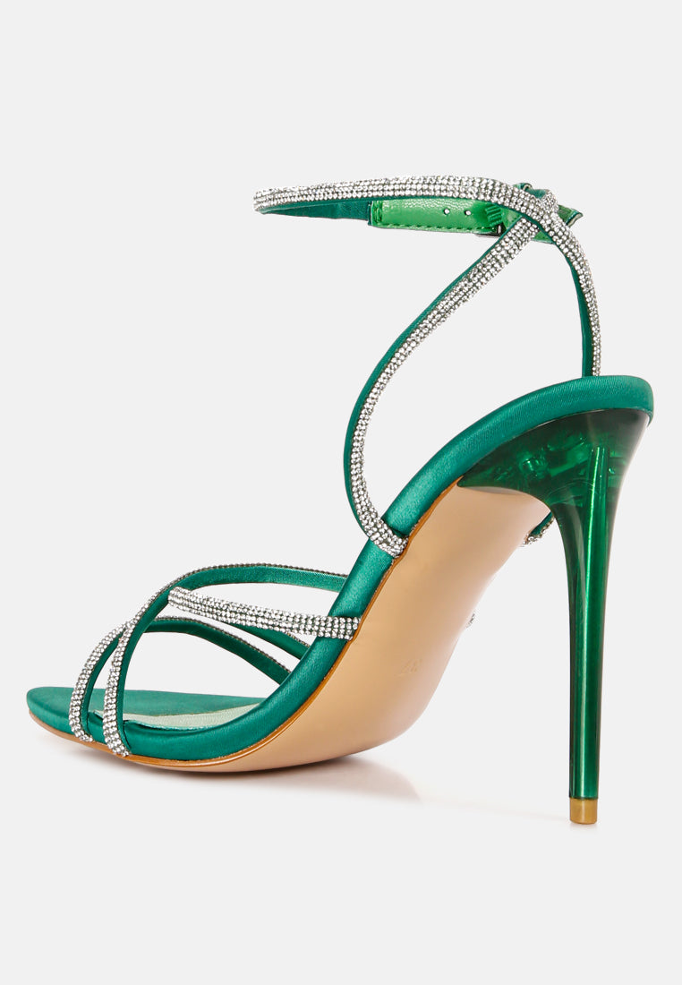 dare me rhinestone embellished stiletto sandals#color_green