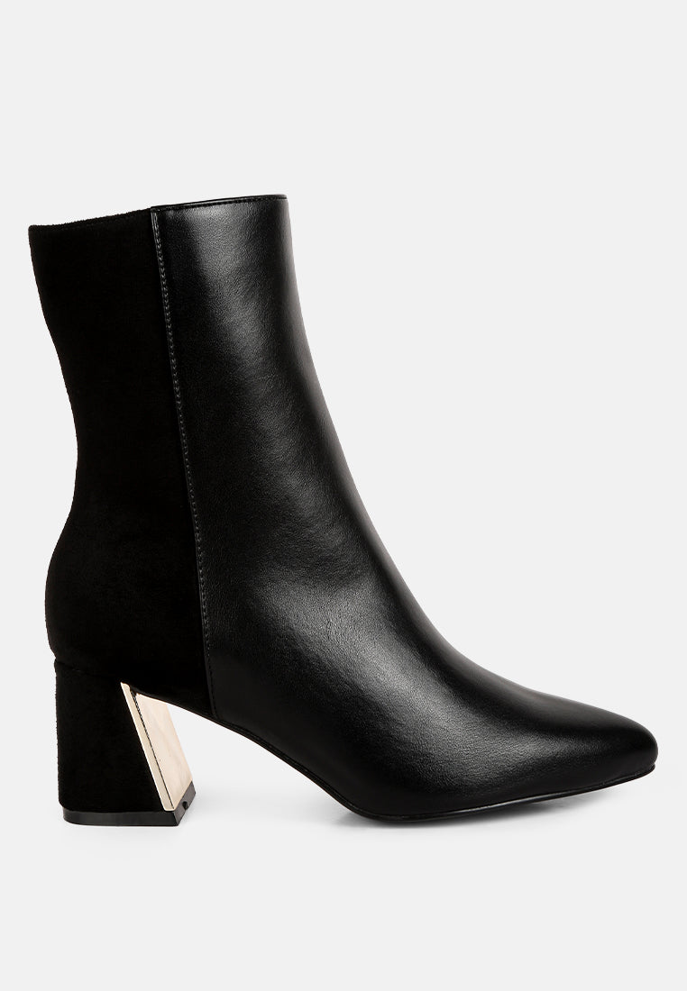 suede back panel high ankle boots by mode#color_black