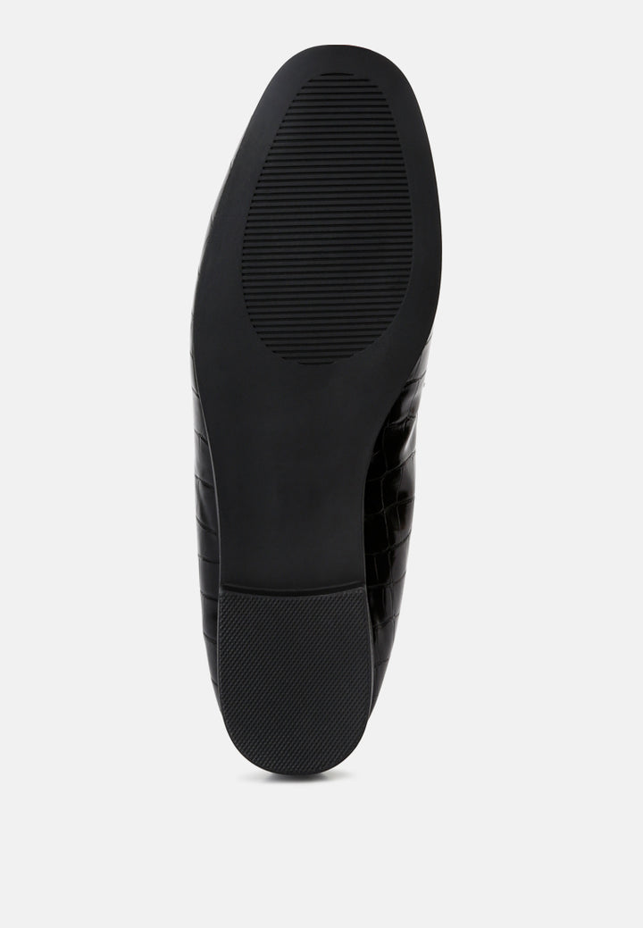 deverell street-smart horsebit embellished loafers