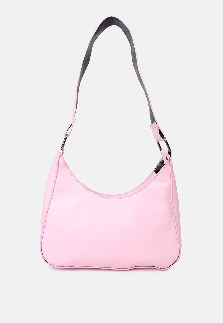diamante baguette bag#color_pink