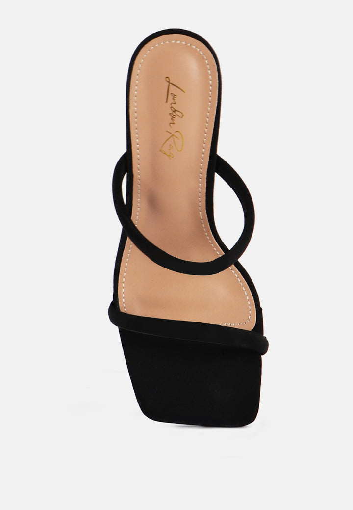 Buy London Rag Mint High Heeled Sliders Sandals Online