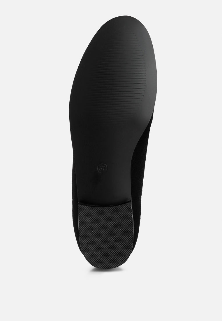 Mocasines con detalle trenzado de piel ante echo#color_black