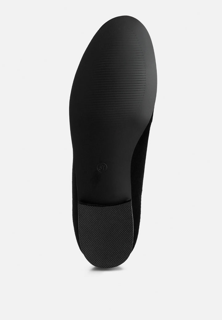 Mocasines con detalle trenzado de piel ante echo#color_black