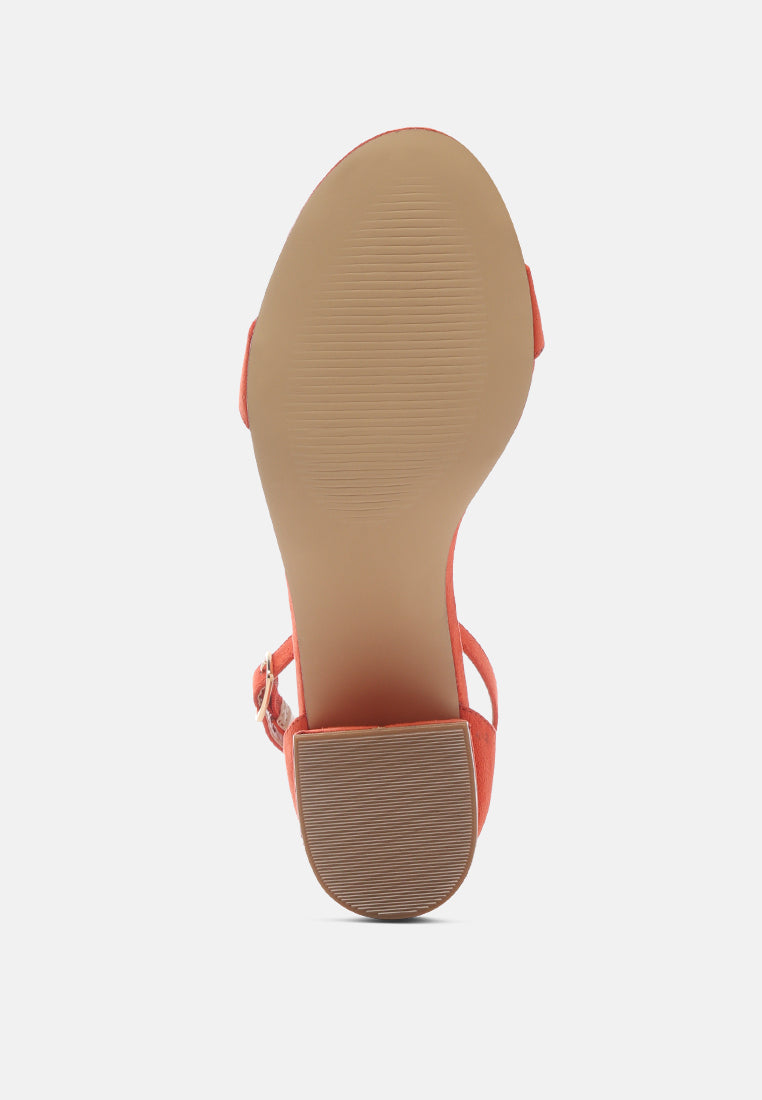 ecrin suede block heel sandals#color_orange