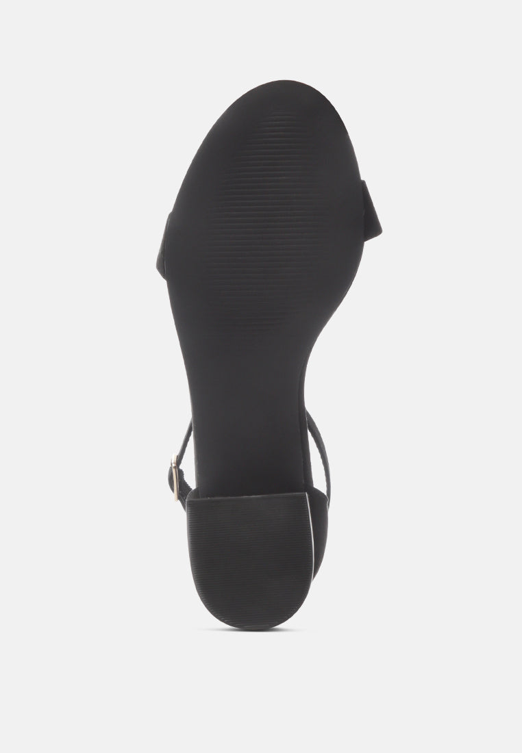 ecrin suede block heel sandals#color_black