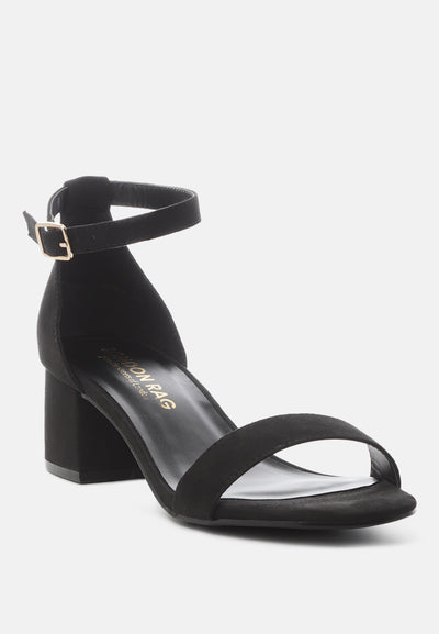 ecrin suede block heel sandals#color_black